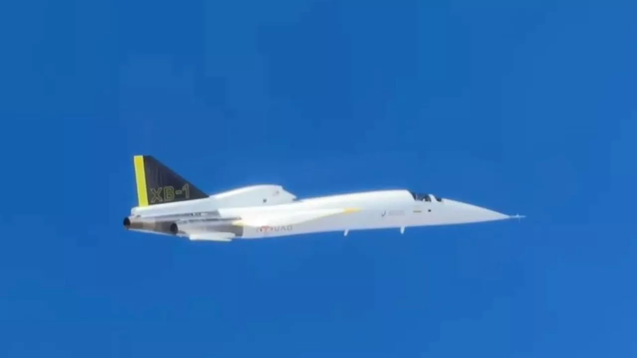 Boom Supersonic's XB-1 Jet Breaks the Sound Barrier