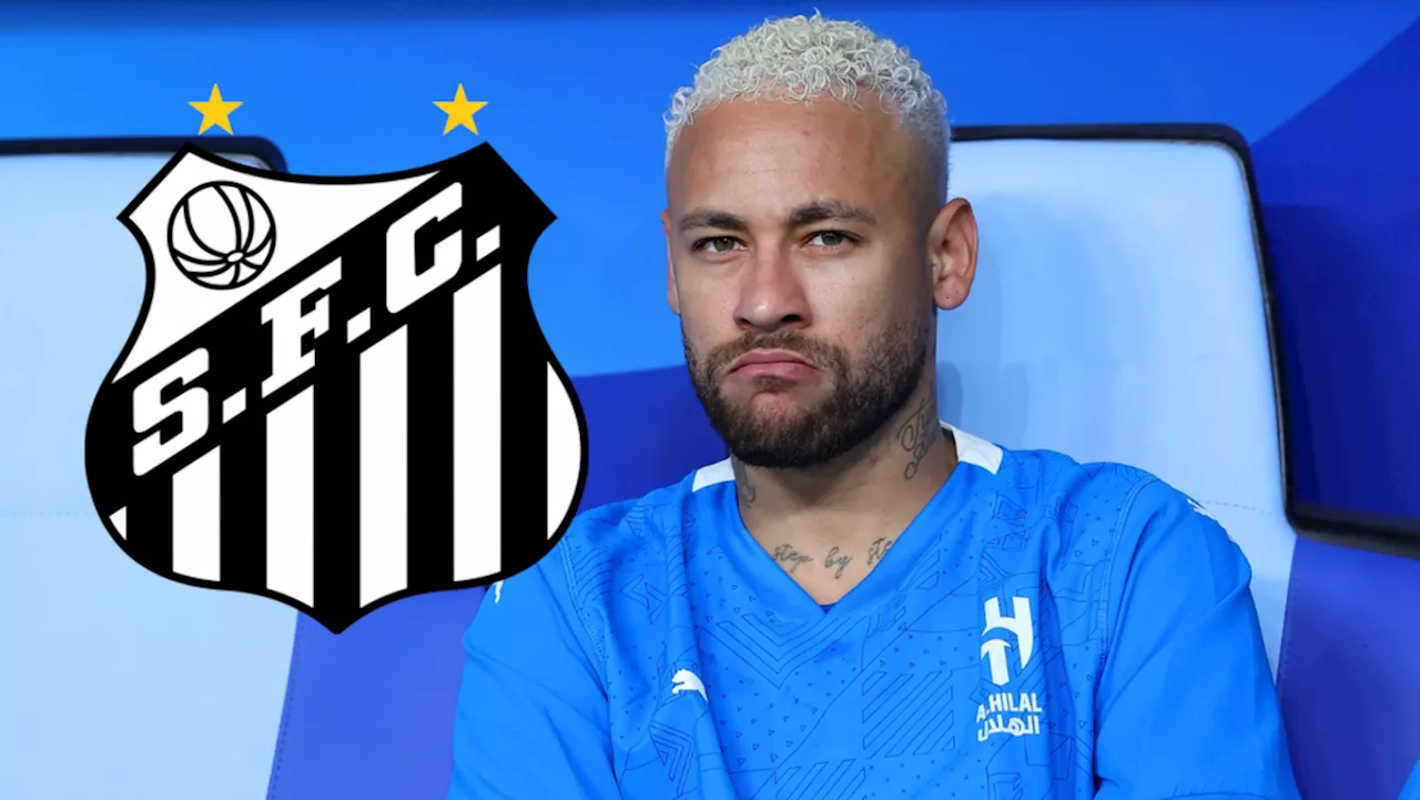 Neymar's new wage at Santos after terminating crazy Al Hilal contract revealed and fans think it's a typo