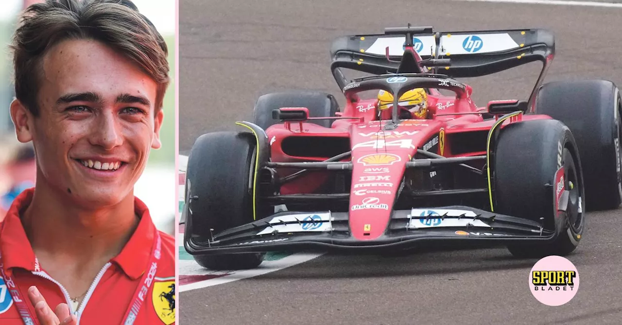 Svensken får göra debut för Ferrari