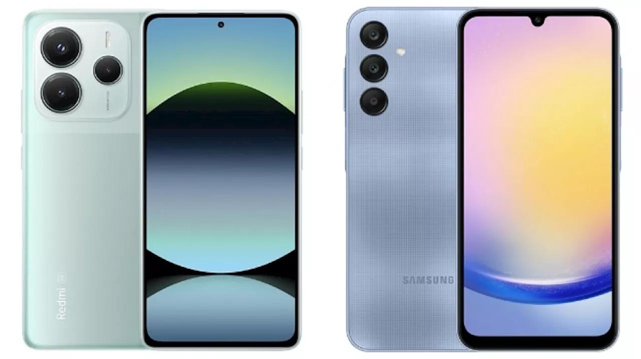 Perbandingan Spesifikasi Redmi Note 14 5G vs Samsung Galaxy A25 5G