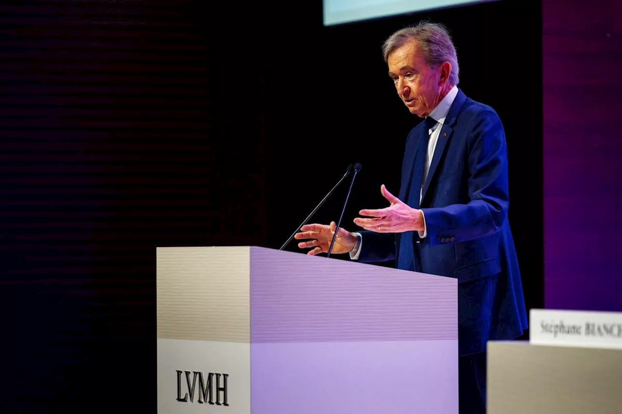 Bernard Arnault Criticizes 'Tax on Made in France' as LVMH Reports Revenue Decline