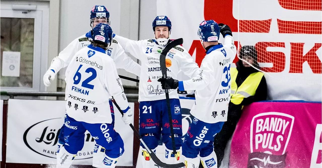 Bandy: Skakat Villa Lidköping ryckte ifrån till säkrad serieseger: ”Vi är inte omänskliga”
