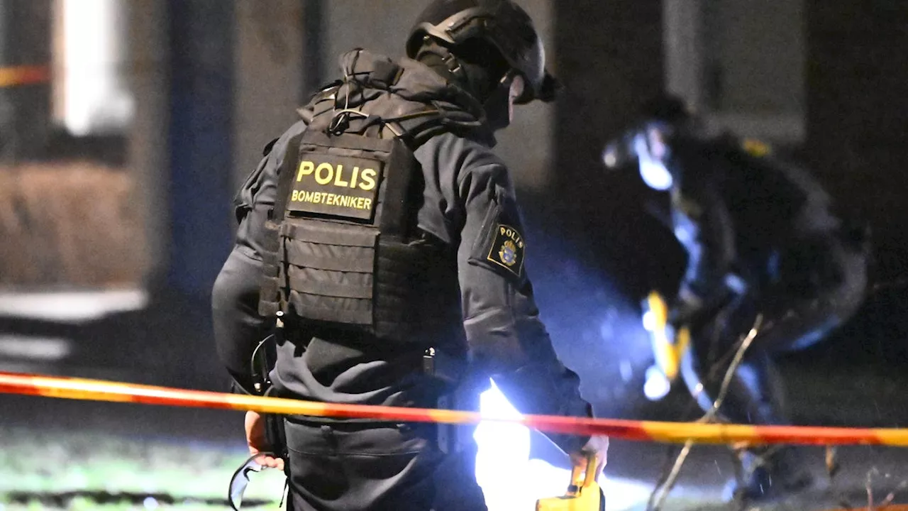 Sprängningsvåld i Sverige: Polis varnar för radikalisering av unga