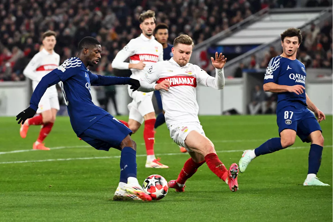 Paris zu stark: VfB Stuttgart scheidet aus der Champions League aus