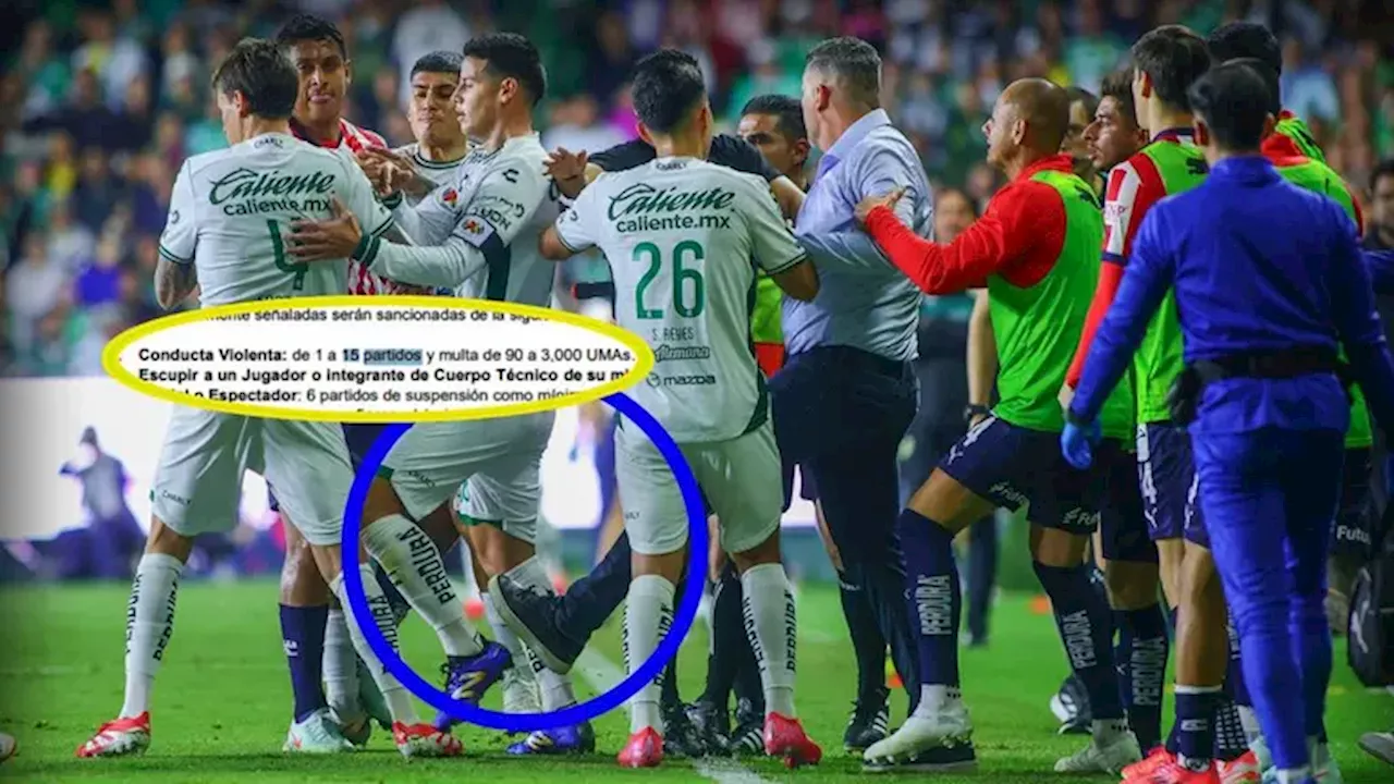 La sanción a Óscar García que puede recibir tras agresión a James Rodríguez