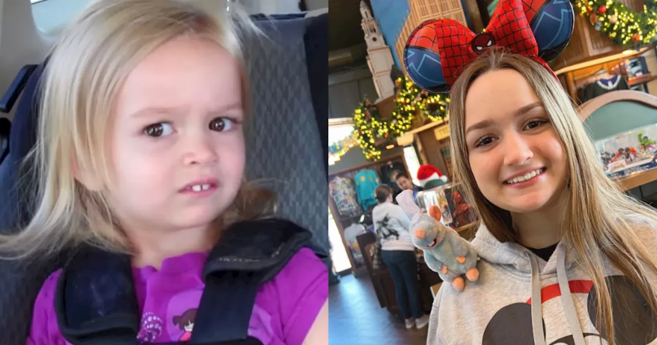 Mãe de Chloe, viral no meme 'Disneyland Surprise', se arrepende da exposição da filha