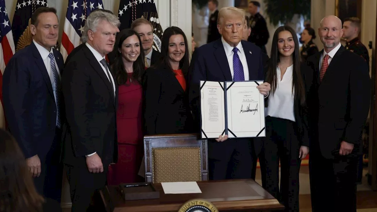 Trump Signs 'Laken Riley Act' in First Legislative Victory, Cracking Down on Immigration