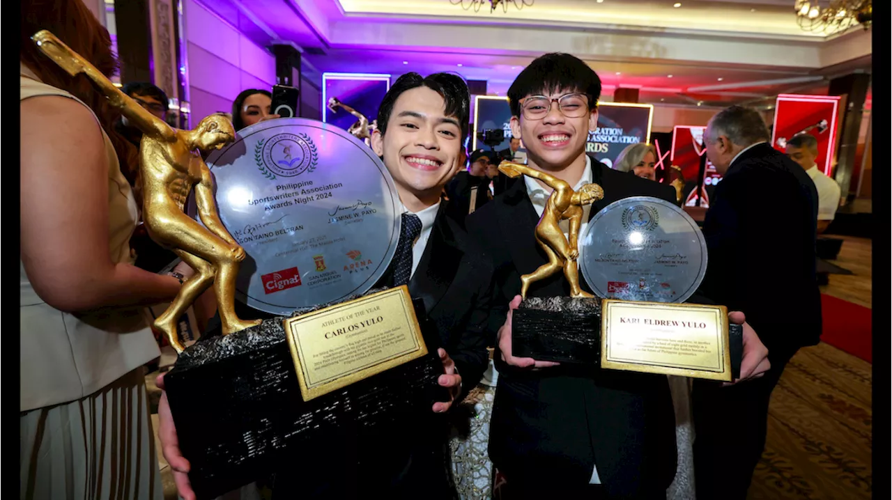 Yulo brothers excited about potentially making it to LA Olympics together