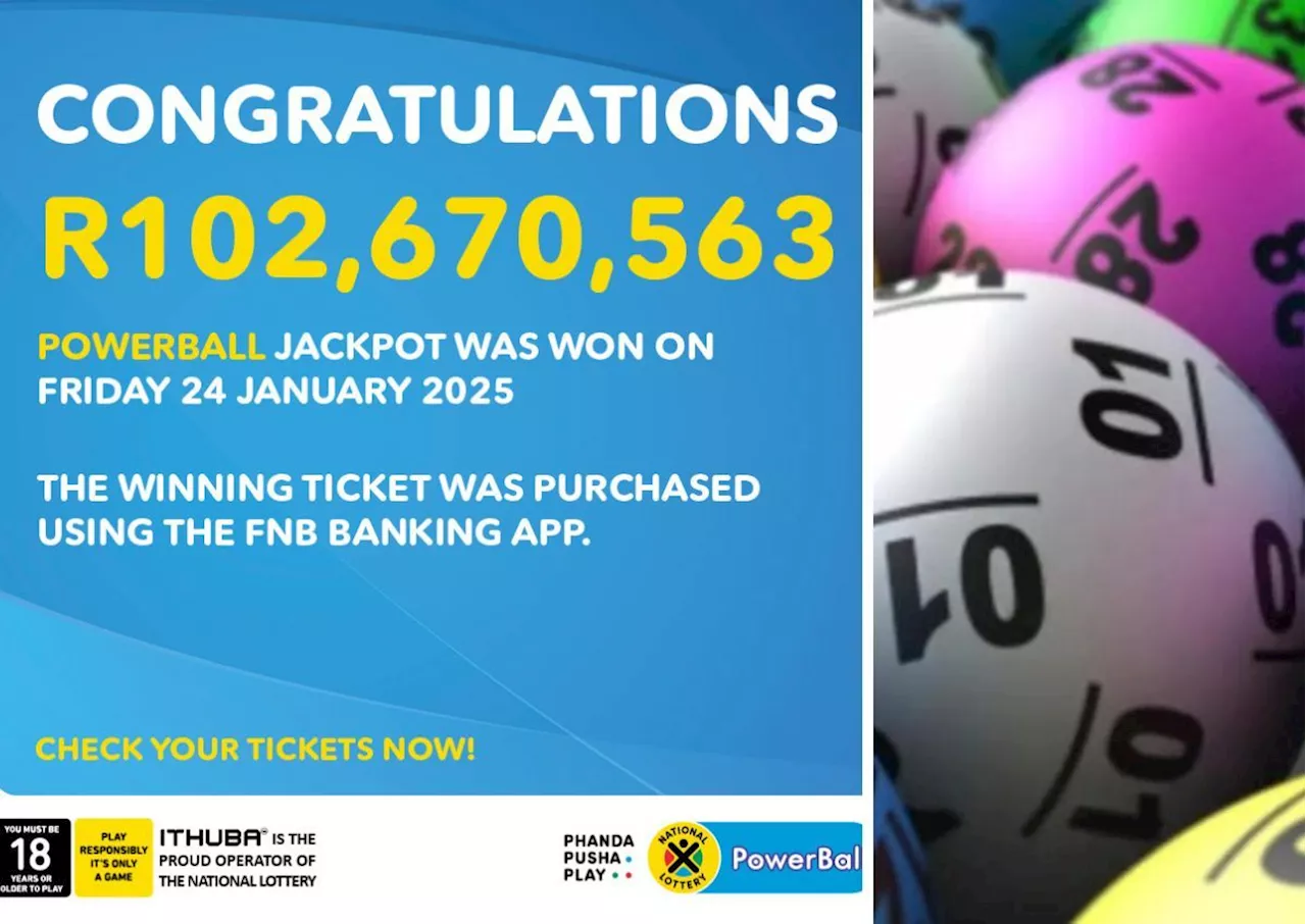 R100m Powerball Lotto Winner Quits Job After Win