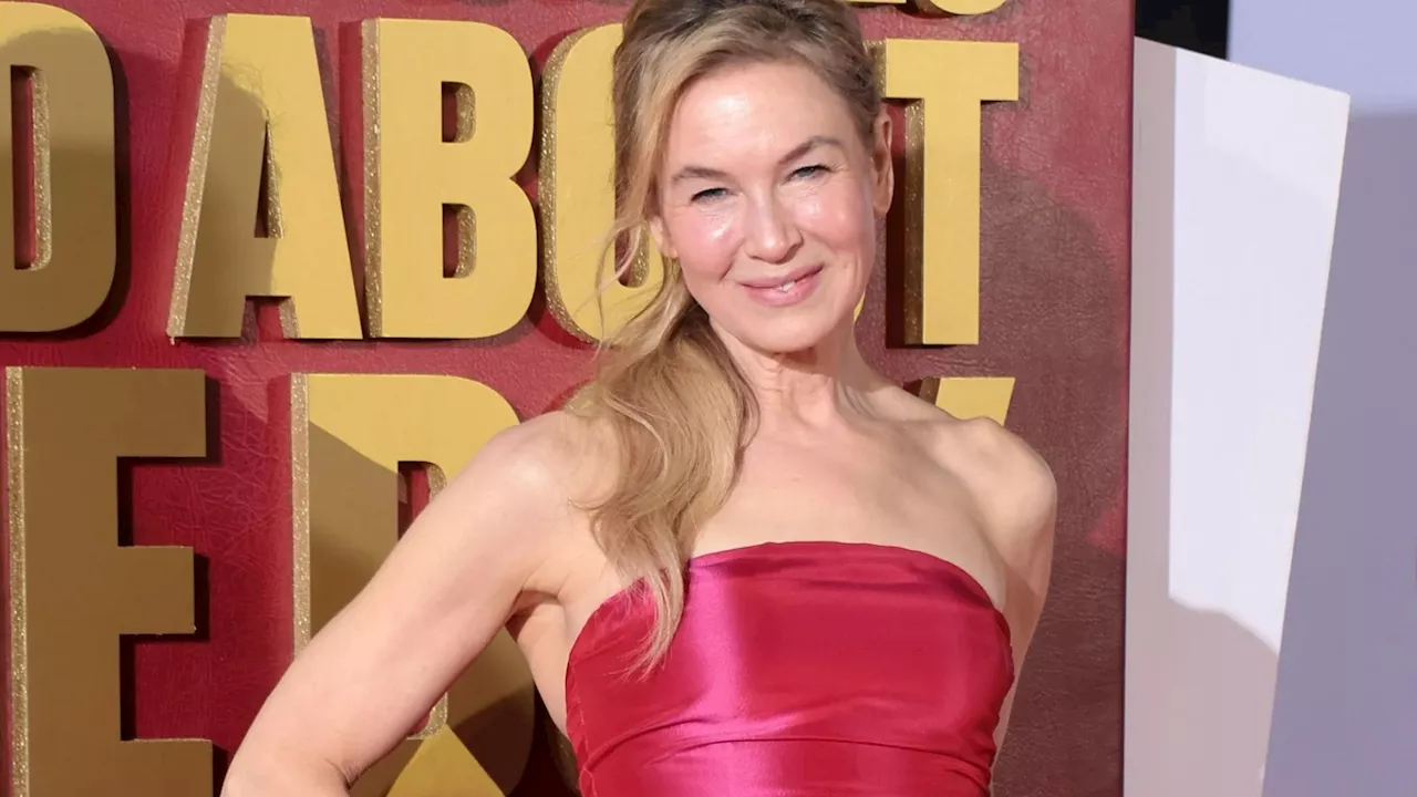 Bridget Jones: Mad About the Boy star Renée Zellweger makes glamorous red carpet appearance as cast...