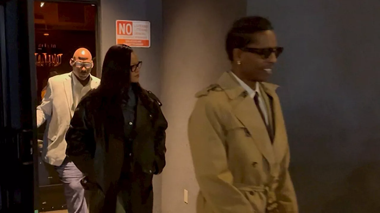 Rihanna and A$AP Rocky Enjoy Night Out in L.A. Amid Assault Trial