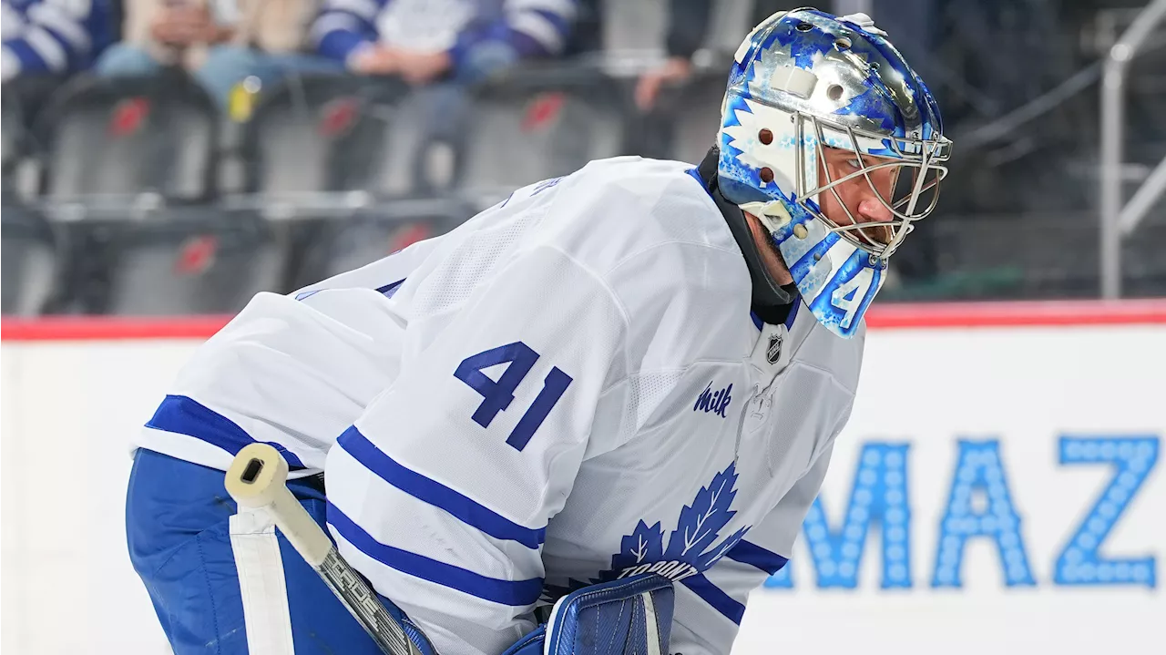 Ilya Samsonov Returns to Full Practice for Maple Leafs