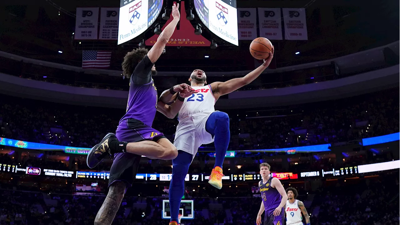 Maxey's Scoring Spree Powers Sixers Past Lakers