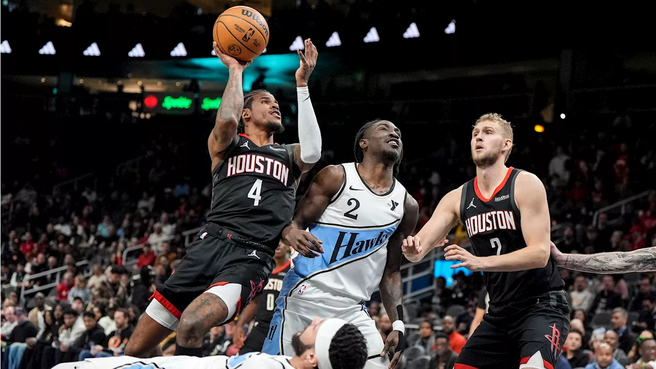 Rockets Hold Off Hawks for Fourth Straight Win