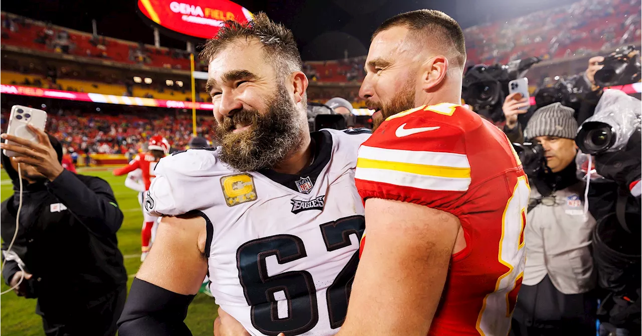 Jason Kelce Torn Between Brothers as Eagles Face Chiefs in Super Bowl LIX