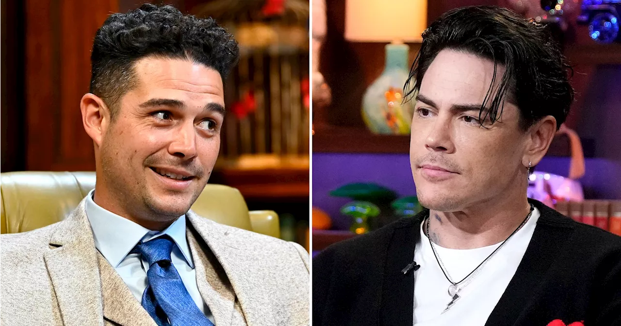 Wells Adams on Filming 'The Traitors' with Tom Sandoval: 'He Talks So Much'