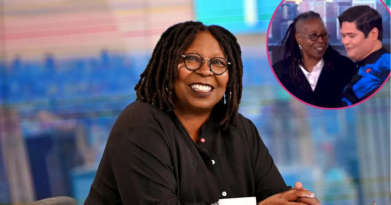 Whoopi Goldberg Interrupts ‘The View’ to Hug Guest Harvey Guillen