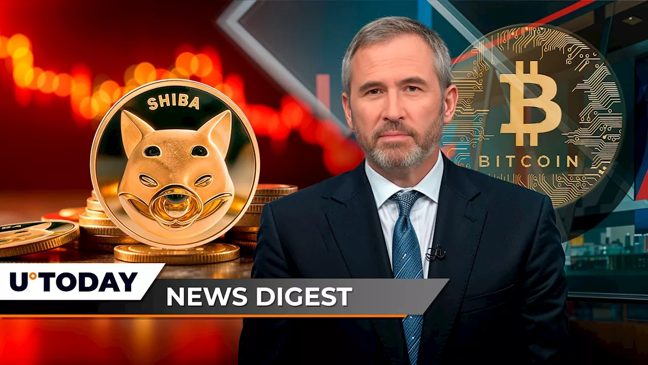 Biggest Shiba Inu 'Falling Knife' in 2025, Ripple CEO Opposes Bitcoin Reserve, France Launches Probe into Binance: Crypto News Digest by U.Today