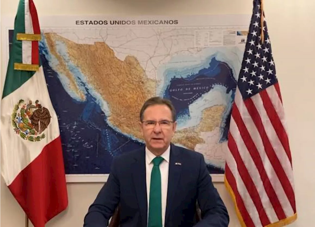 Esteban Moctezuma seguirá en la Embajada de México en EU