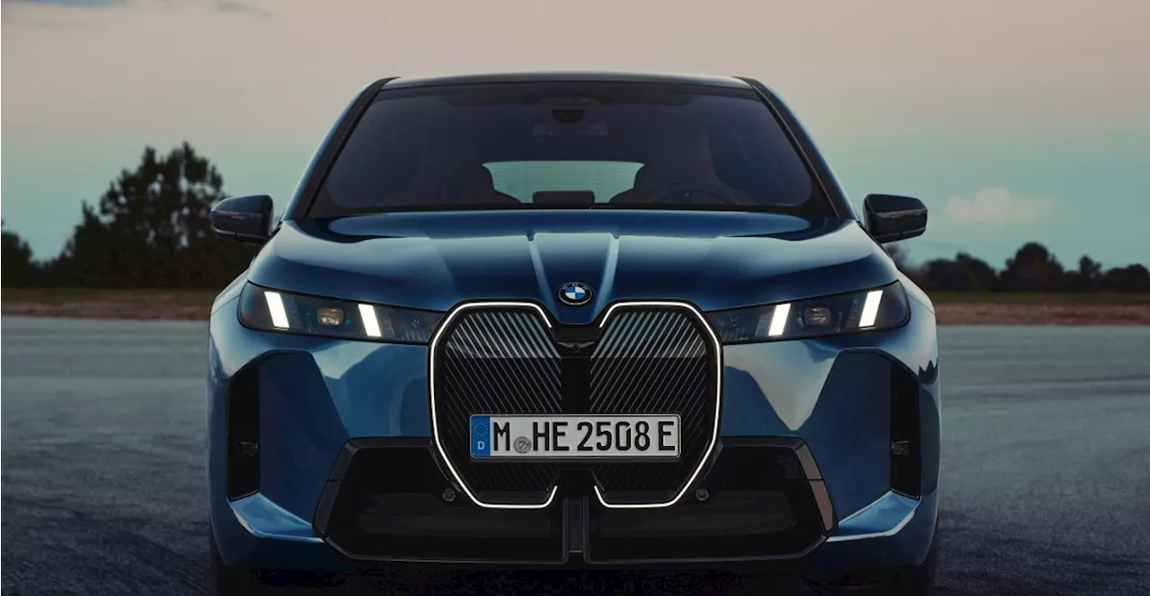 BMW’s refreshed iX now comes with lit kidneys