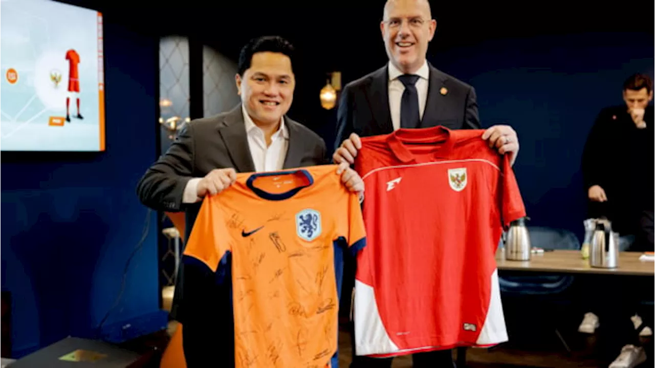 Erick Thohir Temui Patrick Kluivert di Belanda, Bahas Pengembangan Sepak Bola Indonesia