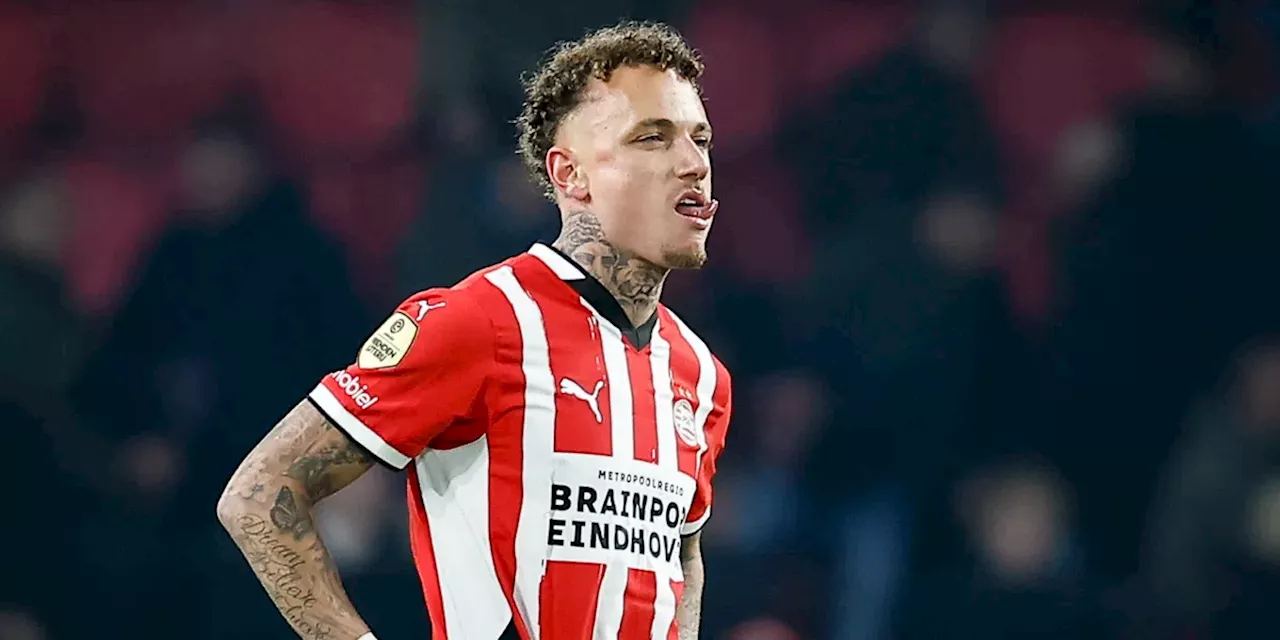 PSV-aanvaller Lang in transferstorm: Napoli wil 25 miljoen betalen