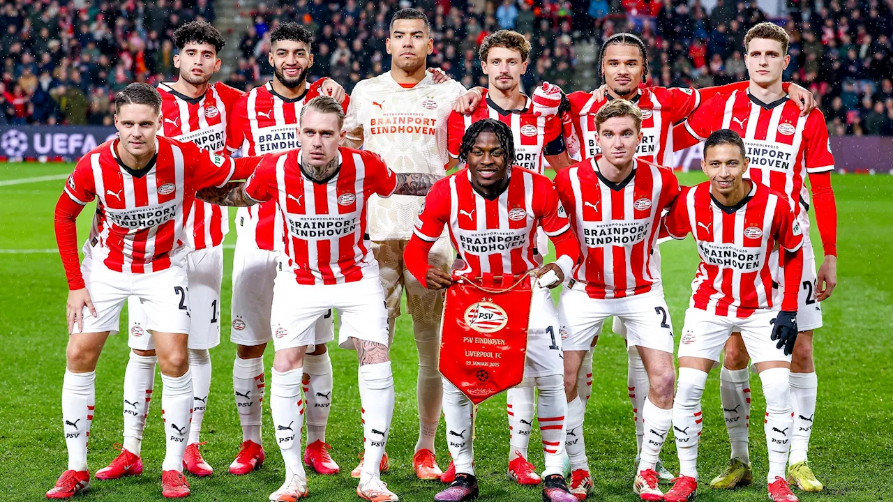 Een speler bij PSV stevende tegen Liverpool af op een 2 maar haalt tóch nog een 6,5