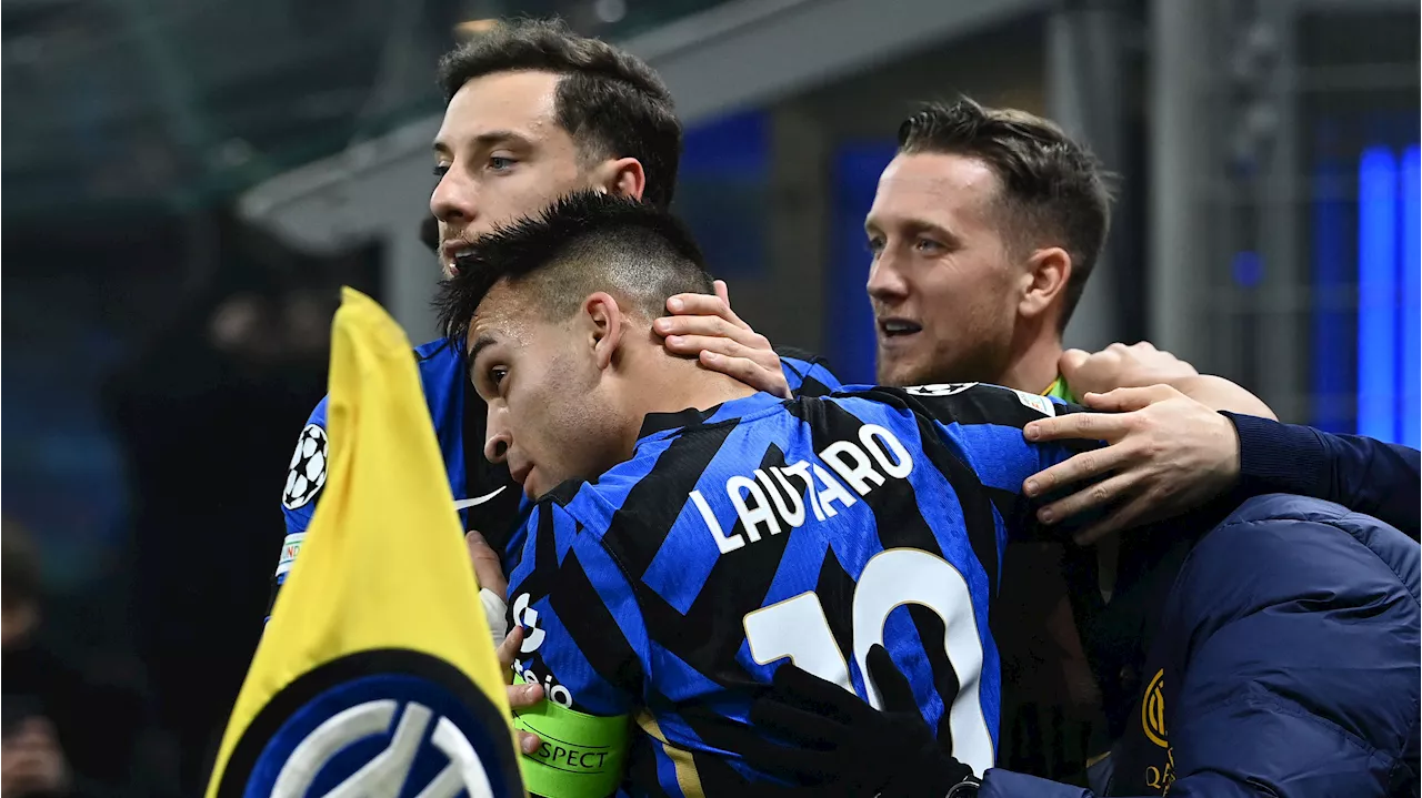 Inter wint van Monaco, Milan en Dinamo Zagreb spelen gelijk