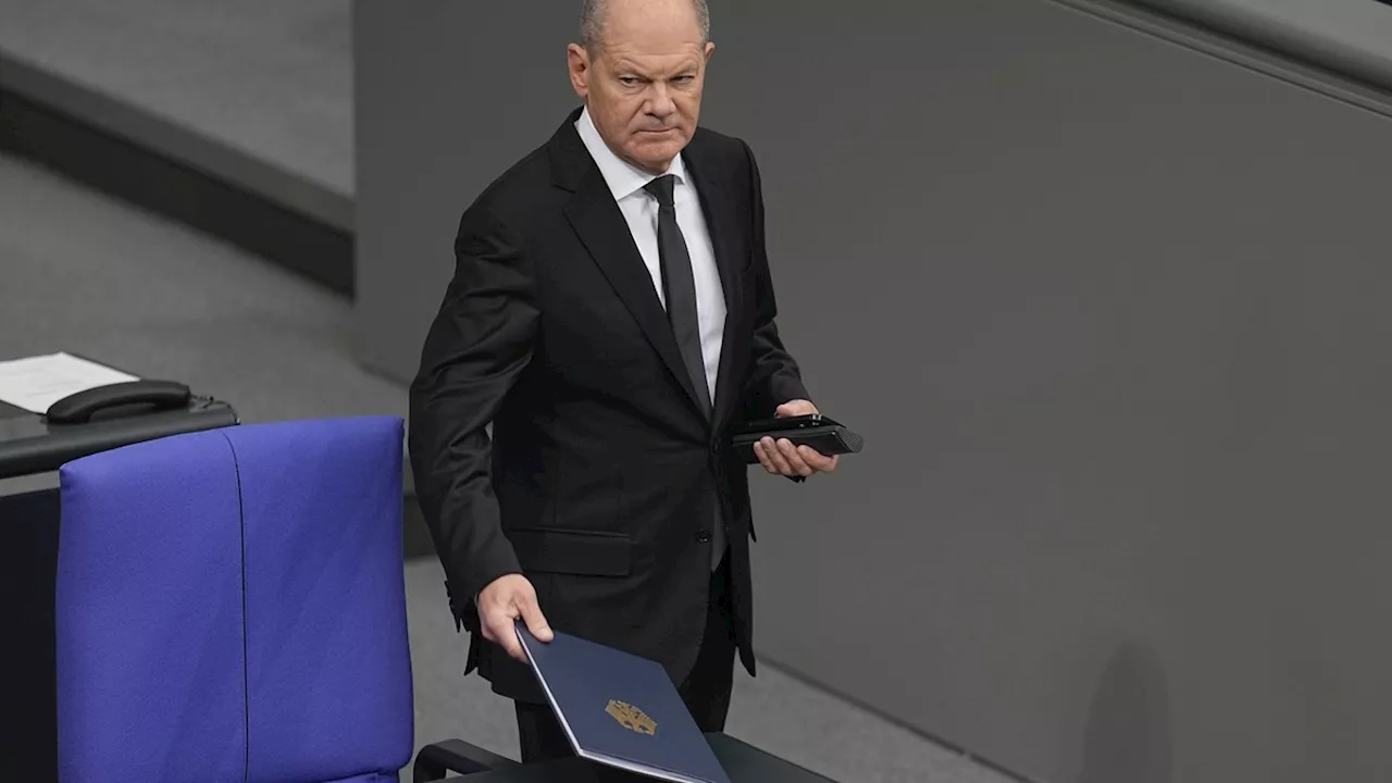 Olaf Scholz zeigt in Regierungserklärung Verständnis für Migrationsdebatte