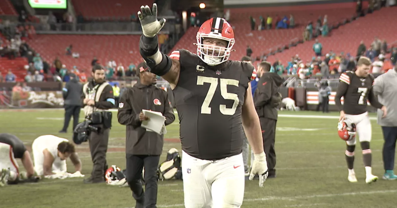 Cleveland Browns' Joel Bitonio Earns Seventh Consecutive Pro Bowl Selection