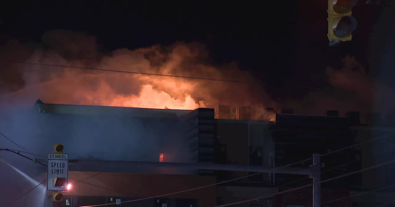 Massive Fire Destroys New Apartment Building Under Construction in Cleveland Heights