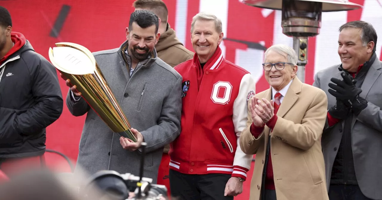 Ohio State celebrates national championship run amid change and farewells