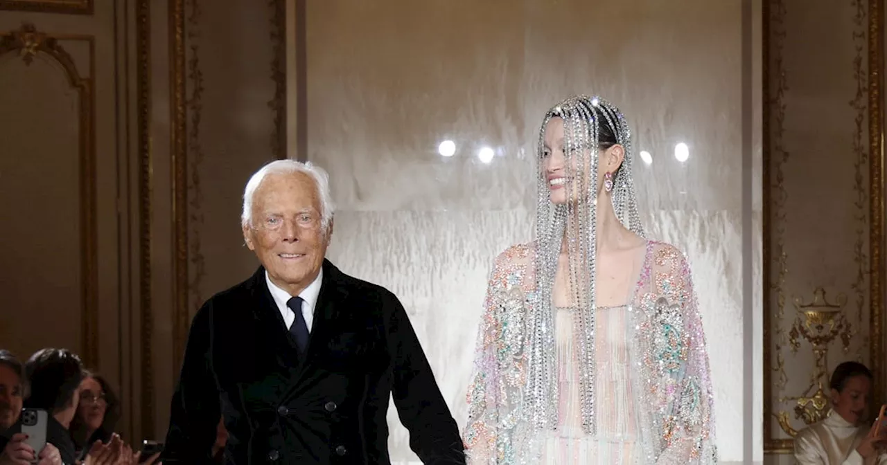 Armani Privé Celebrates 20 Years of Haute Couture with a Star-Studded Paris Show