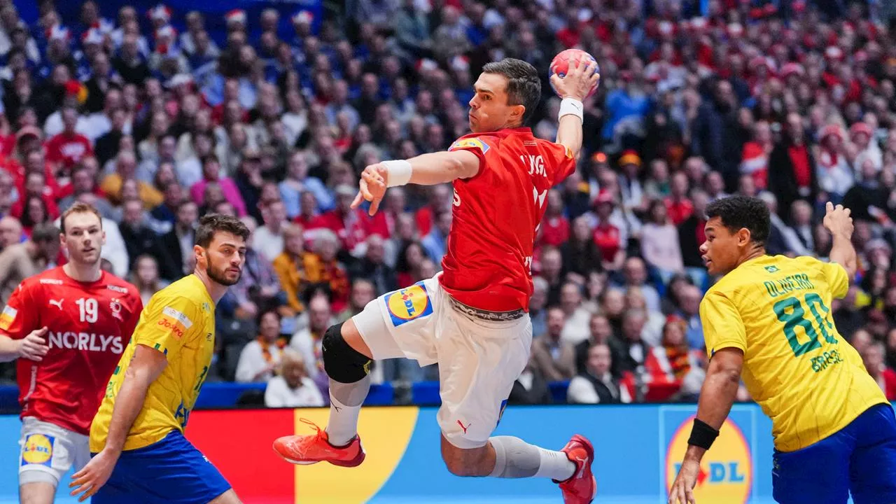 Dänemark dominiert Brasilien und zieht souverän ins Handball-WM-Halbfinale