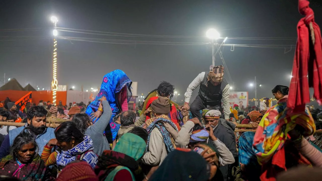 Massenpanik bei Pilgerfest Maha Kumbh Mela