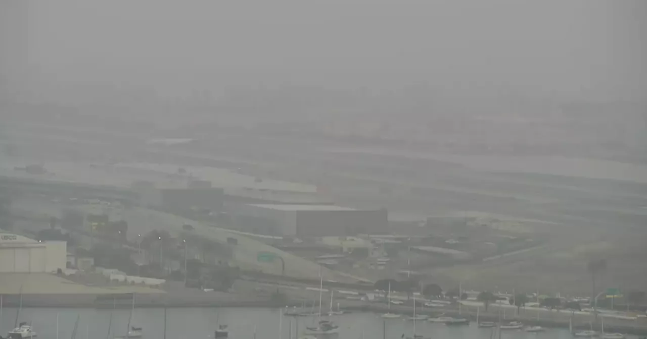 Dense Fog Causes Airport Delays and Cancellations in San Diego