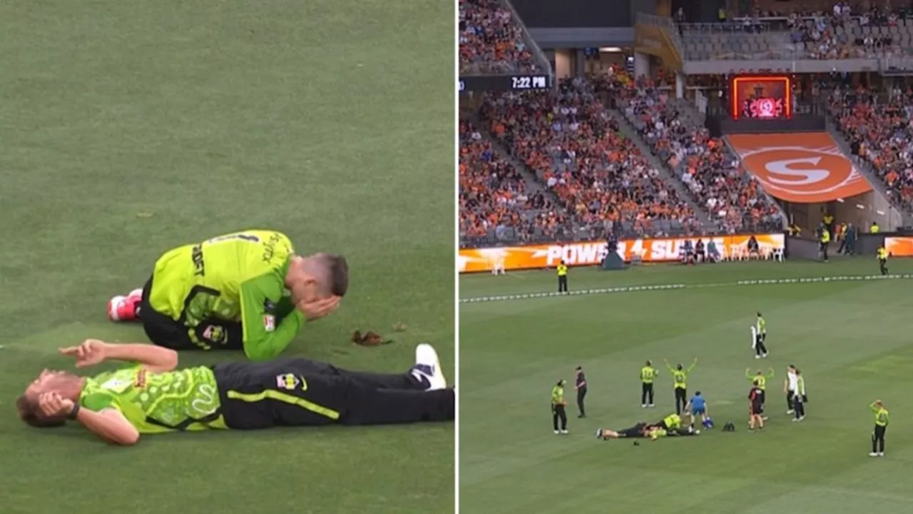 BBL Clash Halted After Sickening Player Collision