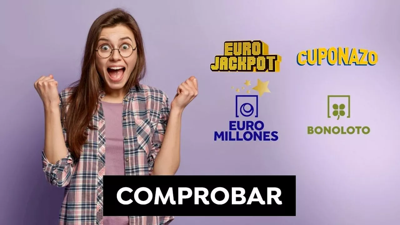 Resultados de los Sorteos de Euromillones, Bonoloto, Eurojackpot y ONCE del 3 de Enero de 2025