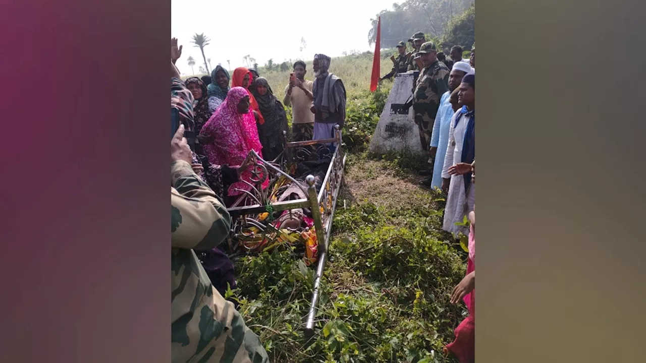 बीएसएफ ने मानवता दिखाई, बांग्लादेशी बहन को मृत भाई का अंतिम दर्शन कराया