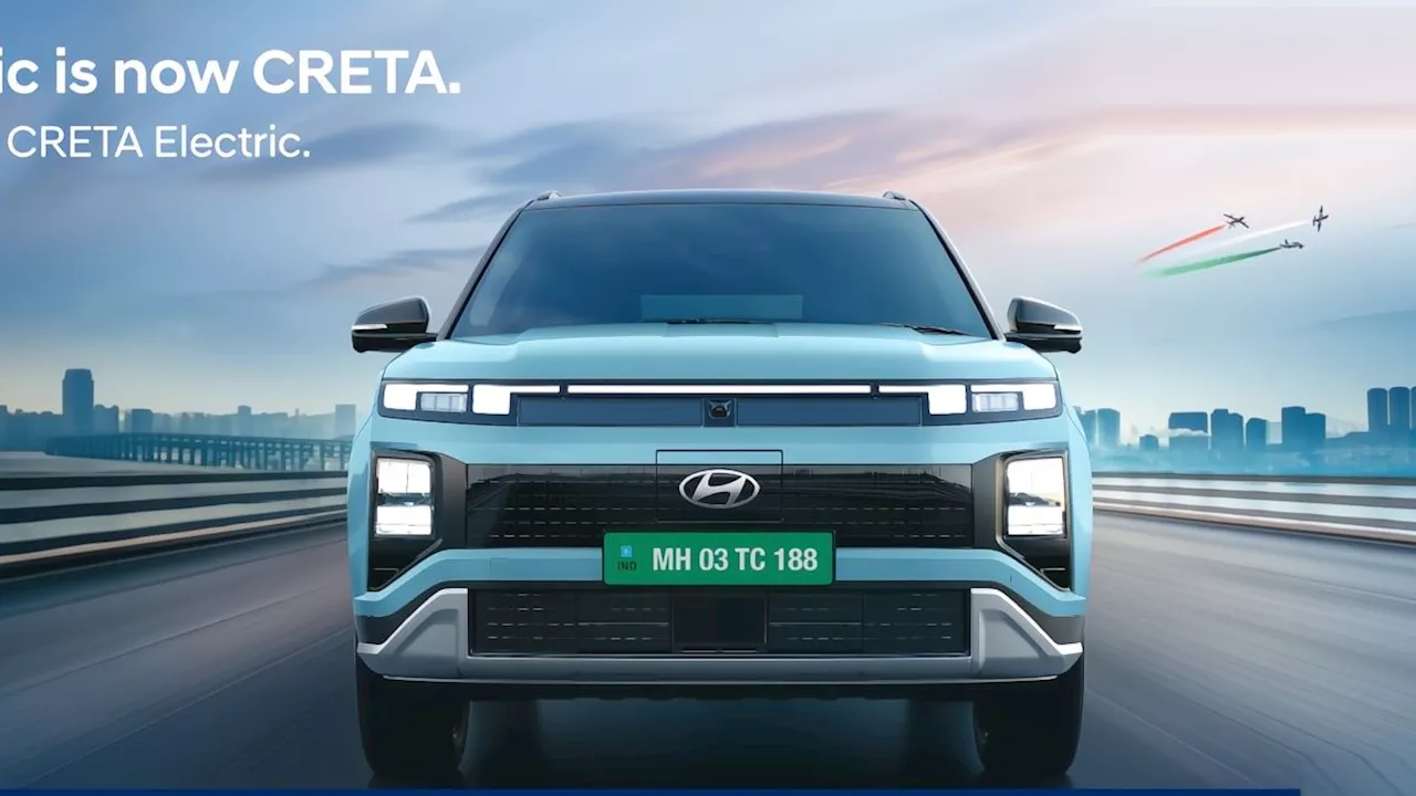 हुंडई ने लॉन्च की नई इलेक्ट्रिक एसयूवी Creta Electric