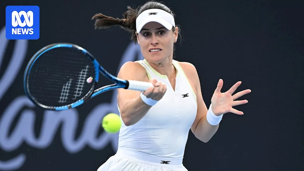 Birrell Battles Kalinina in Brisbane Quarterfinals