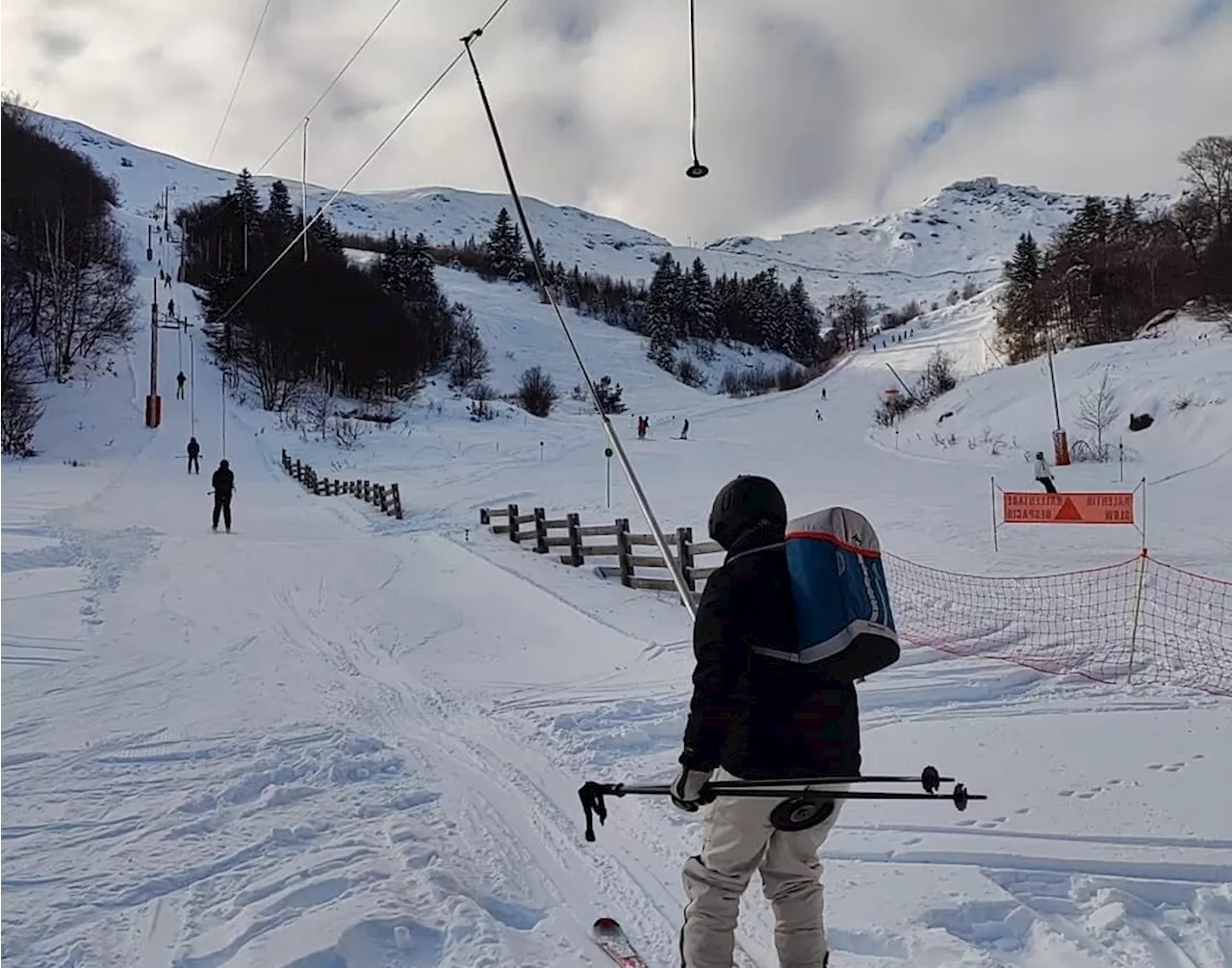 L'étoile montante du ski de bosses, Perrine Laffont, aux Monts d'Olmes