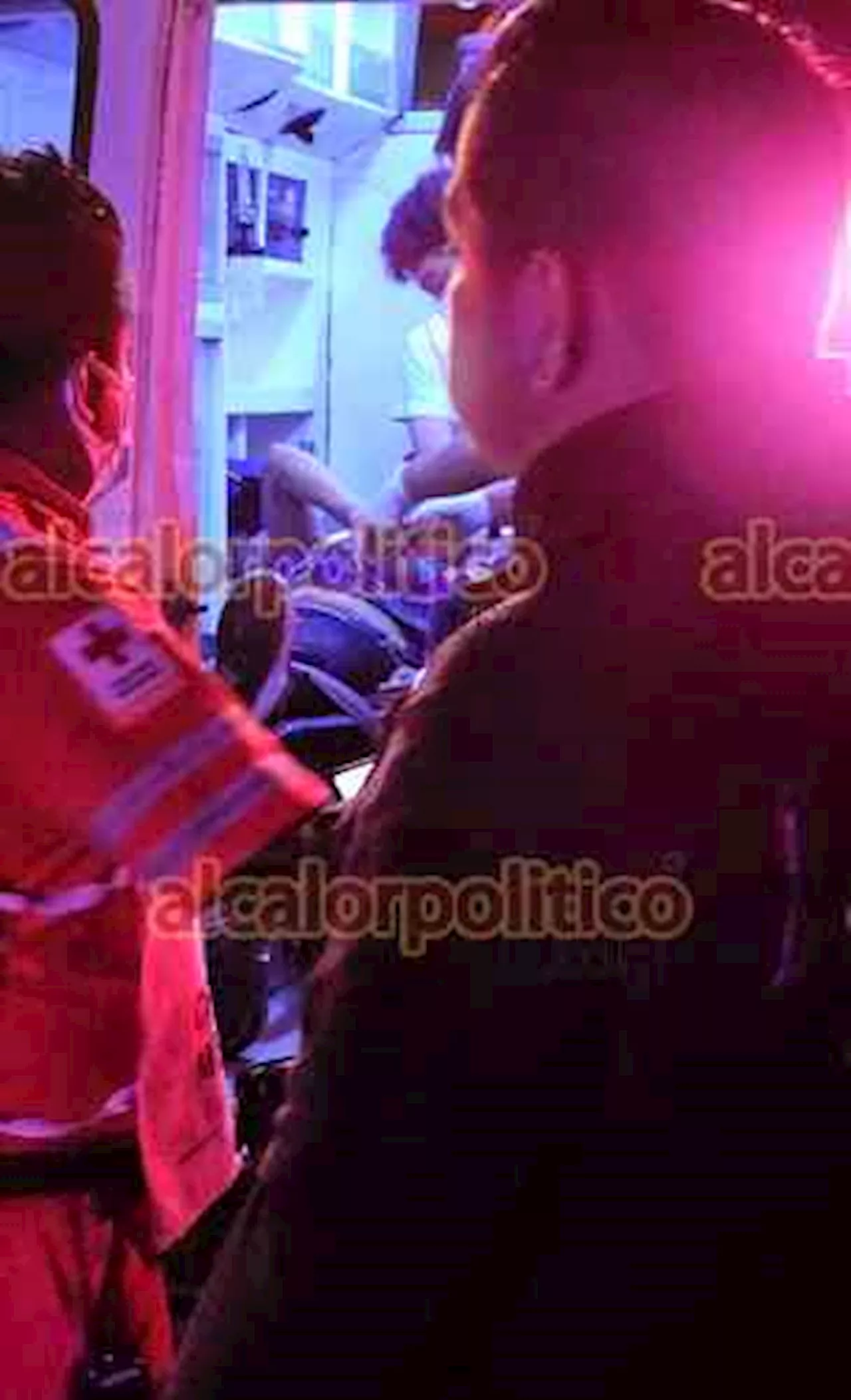 2 lesionados tras derrapar motocicleta en San Andrés Tuxtla