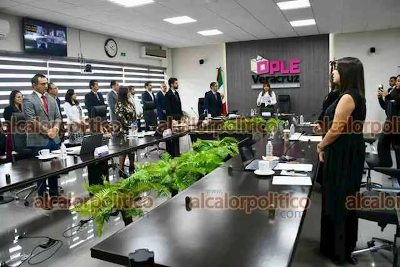 OPLE Veracruz Instala Consejo General para Elección Histórica del Poder Judicial