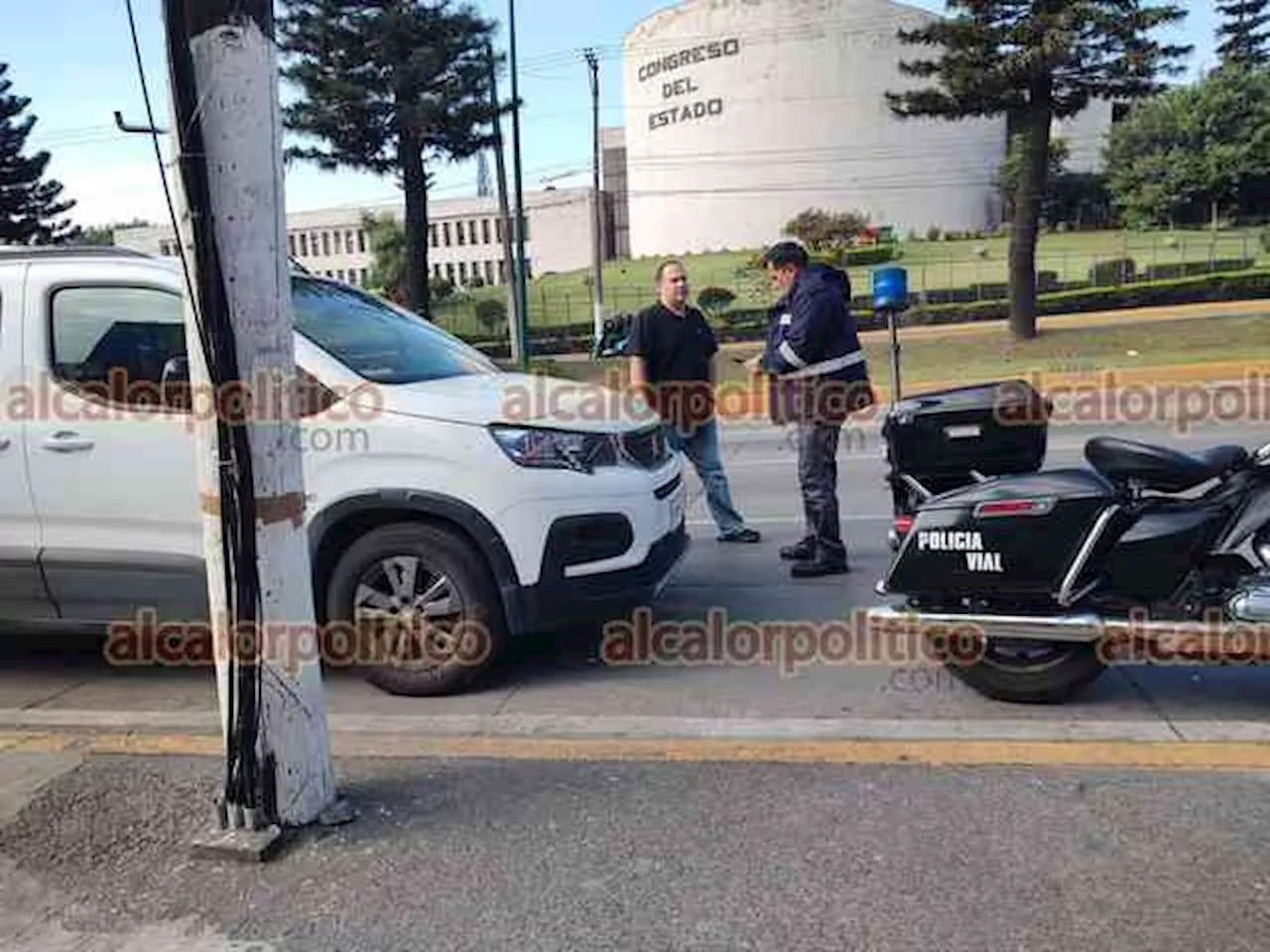 Sobrino del Secretario de Gobierno causa accidente y trata de escapar