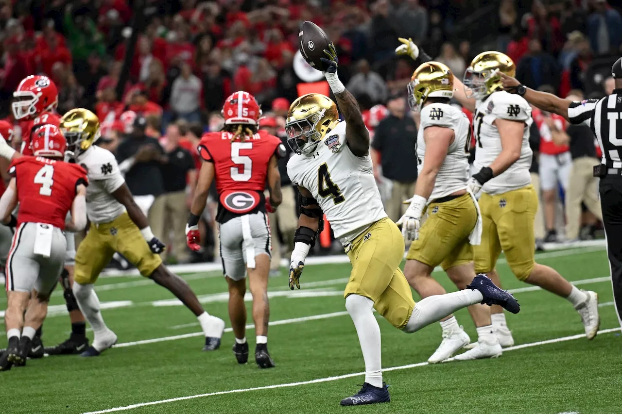 Georgia’s Kirby Smart reacts to Parker Jones sideline interference penalty