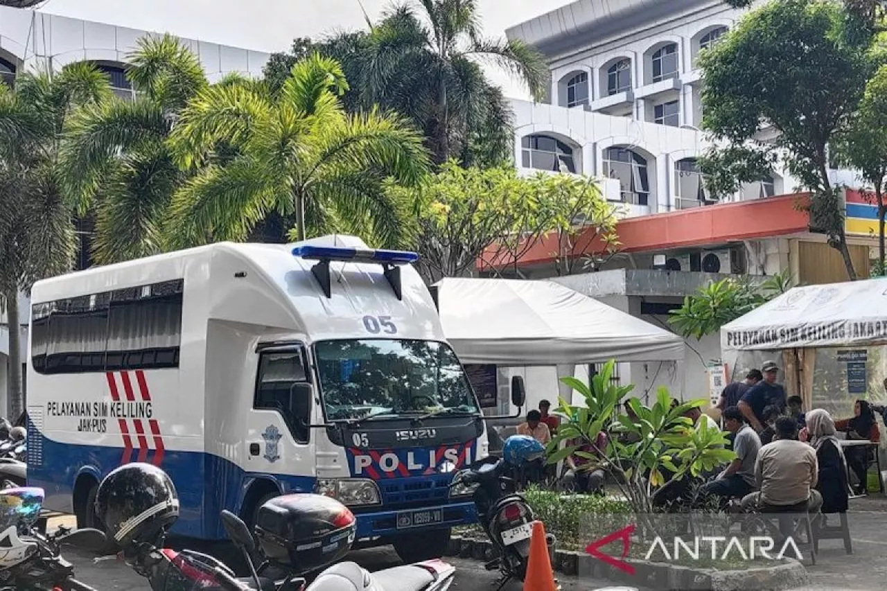 SIM Keliling di Lima Lokasi Jakarta