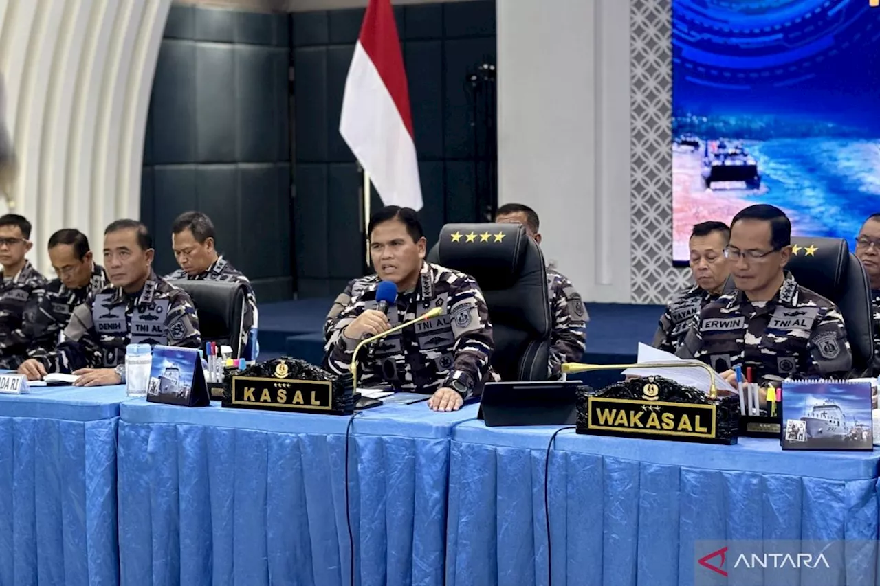 TNI AL Terima Tujuh Kapal Perang Baru