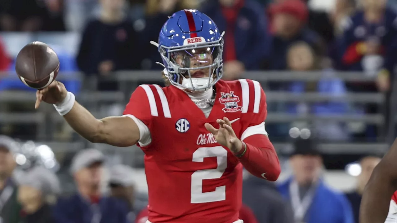 Dart Exits Ole Miss in Style with 4 TD Passes, Leads Rebels to Gator Bowl Victory