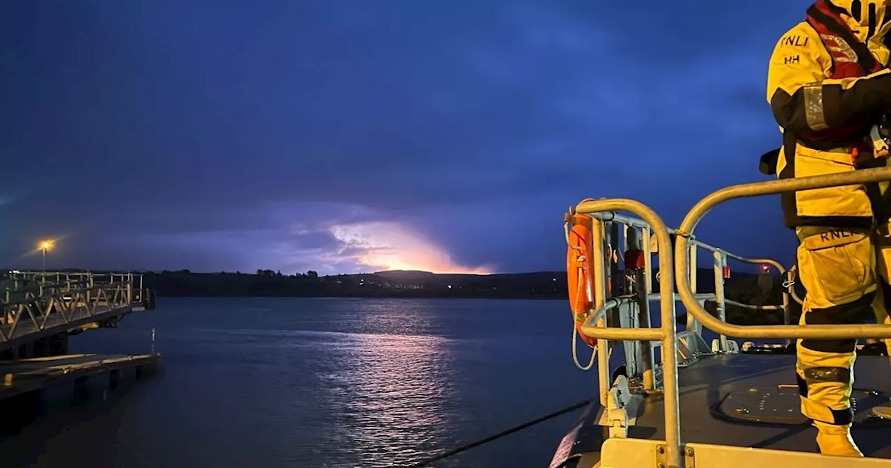 Lifeboat rescues elderly woman from Rathlin Island with dislocated hip